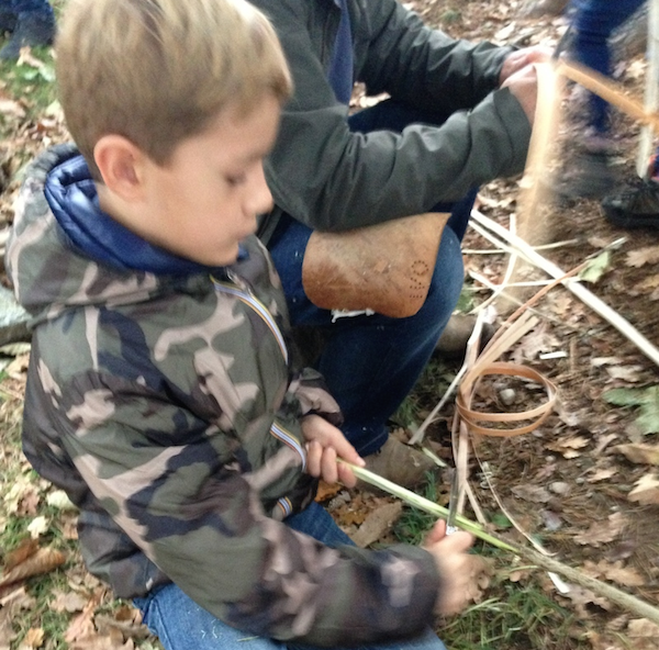 Intrecci La yurta nel bosco.
