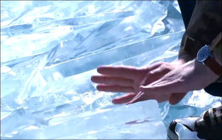 Baikal Ice. Il suono del ghiaccio.