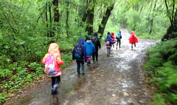 Giocare all'aria aperta, anche d'inverno. Lo dice il programma “Nature Prescription"