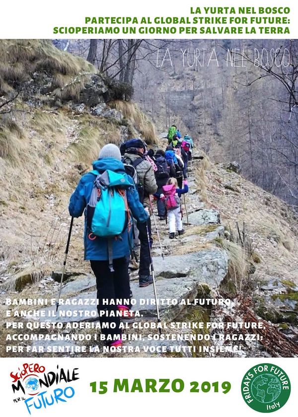 15 marzo 2019: global strike for future.