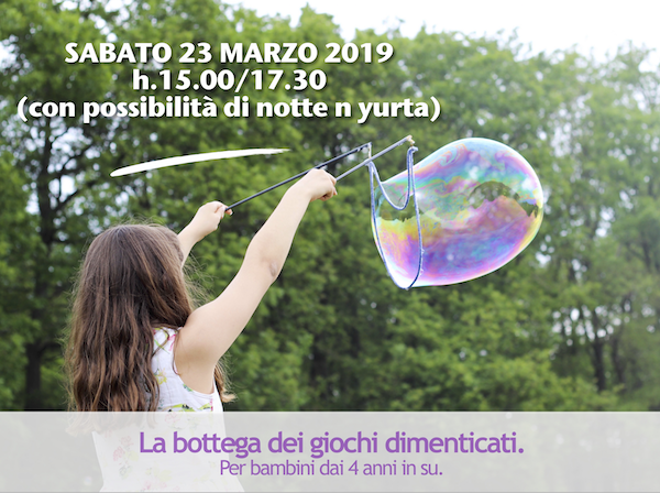 23 marzo 2019 - I giochi dimenticati
